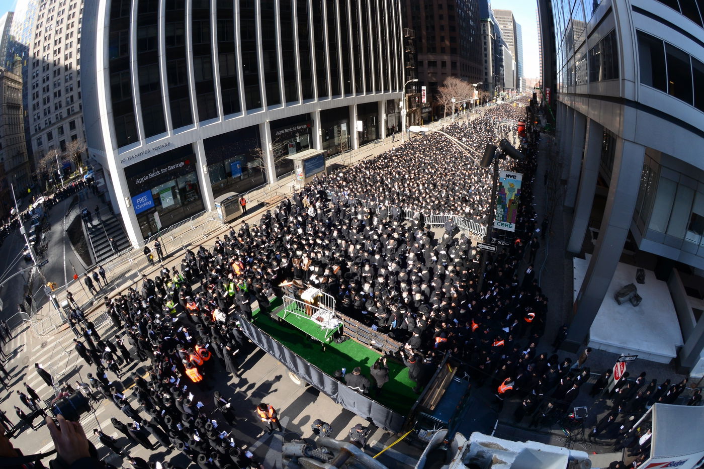 תיעוד מרהיב: העצרת במנהטן