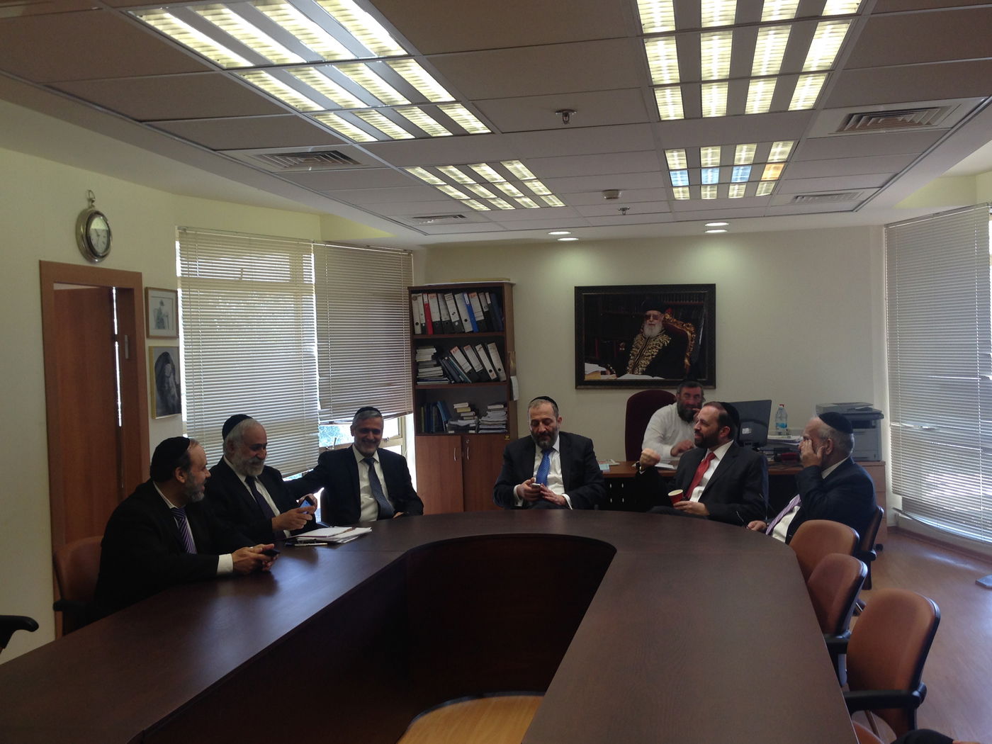 בעקבות ההחרמה: סיעת ש"ס התכנסה לישיבה מוקדמת