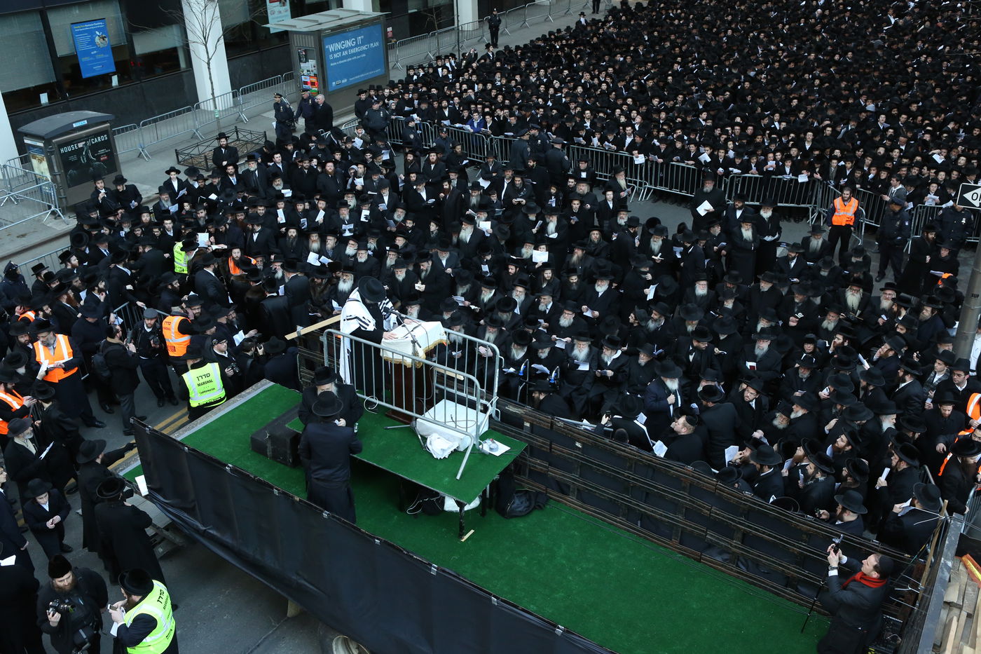 תיעוד ענק ﻿• מעמד קידוש השם גם בארצות הברית