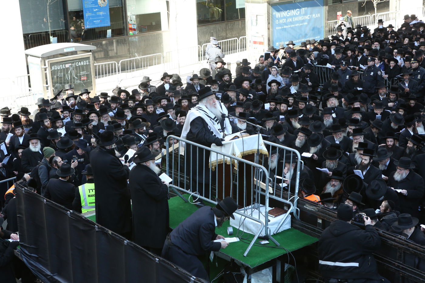 תיעוד ענק ﻿• מעמד קידוש השם גם בארצות הברית