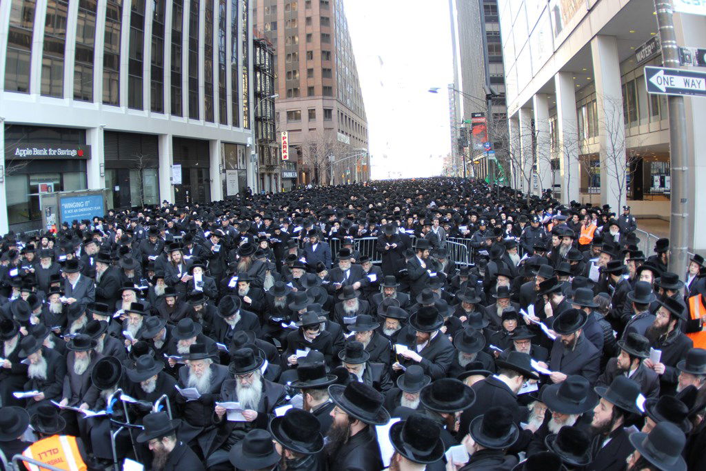 תיעוד ענק ﻿• מעמד קידוש השם גם בארצות הברית