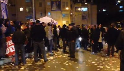 בית שמש: מצביעים בקלפי ומתווכחים ברחובות