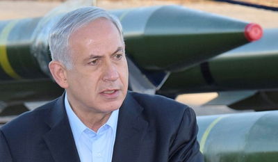 בנימין נתניהו במסיבת העיתונאים, אמש