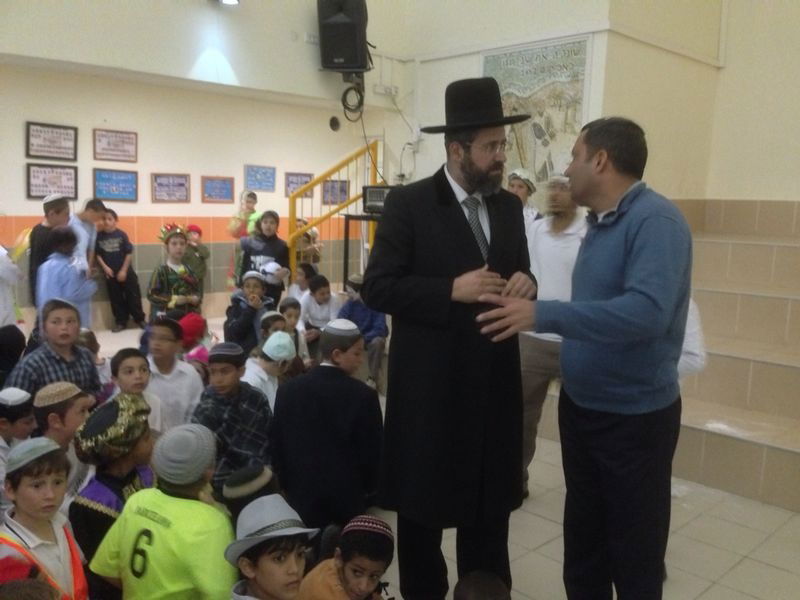 הרב דוד לאו ביקר בשדרות: "חיילי 'כיפת ברזל' מחויכים ומלאי אמונה"