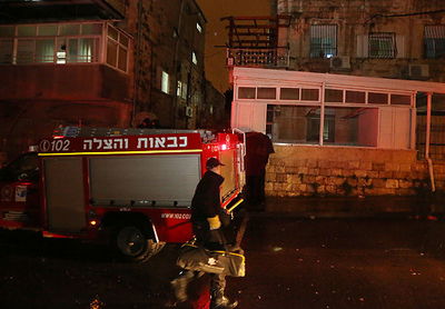 זירת השריפה, אמש