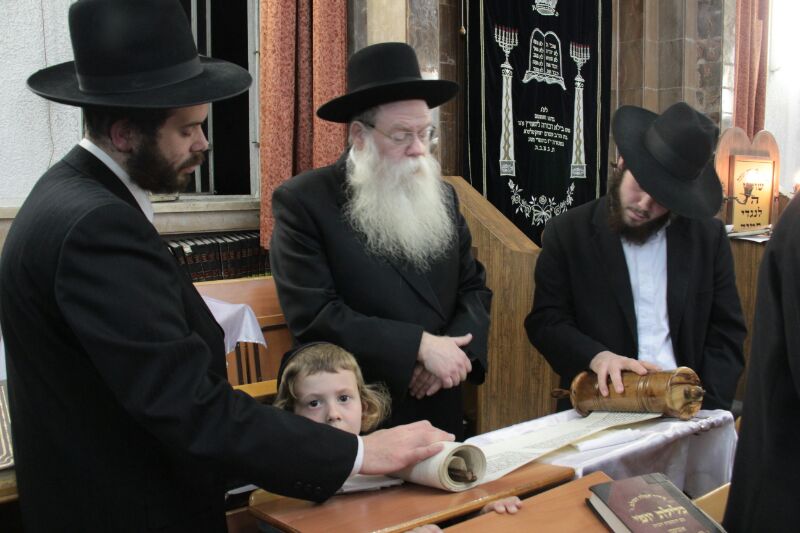 צפו בגלרית ענק: גדולי ישראל קוראים את המגילה