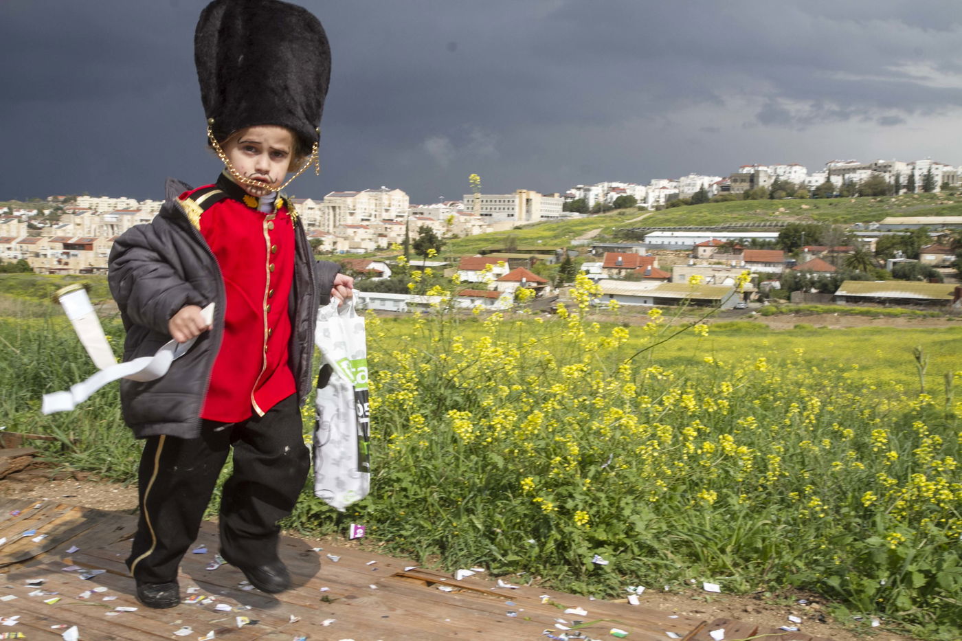 צפו בתיעוד מיוחד: בית שמש חוגגת פורים