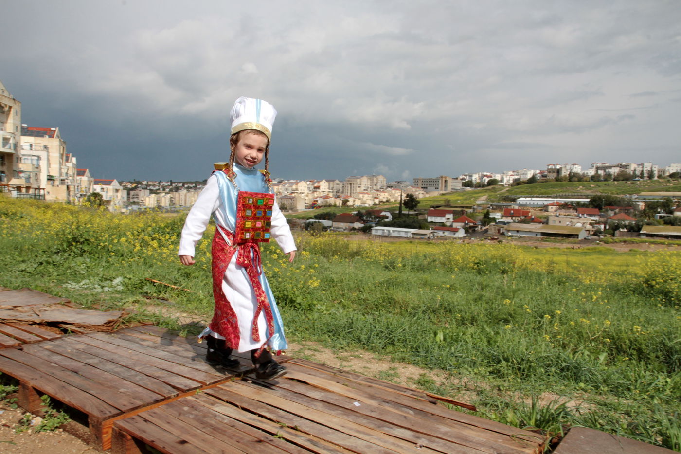 צפו בתיעוד מיוחד: בית שמש חוגגת פורים