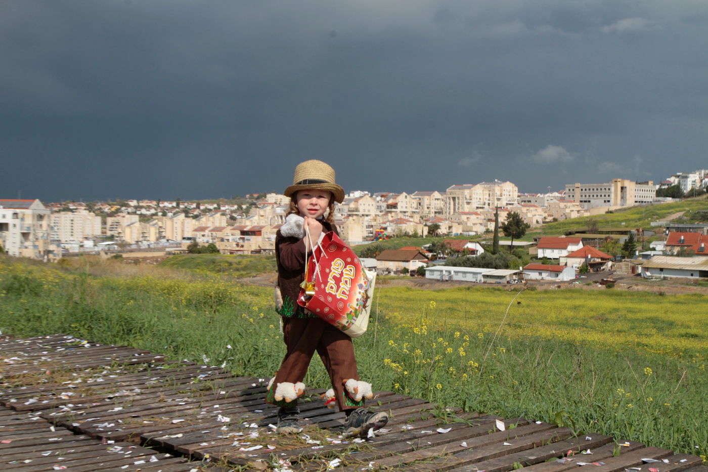 צפו בתיעוד מיוחד: בית שמש חוגגת פורים