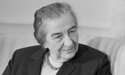 נשים נחותות מגברים: ראשת הממשלה גולדה מאיר