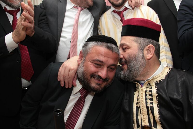 תמונות:  יו"ר ש"ס אריה דרעי חוגג את פורים