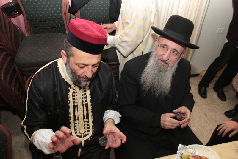 תמונות:  יו"ר ש"ס אריה דרעי חוגג את פורים