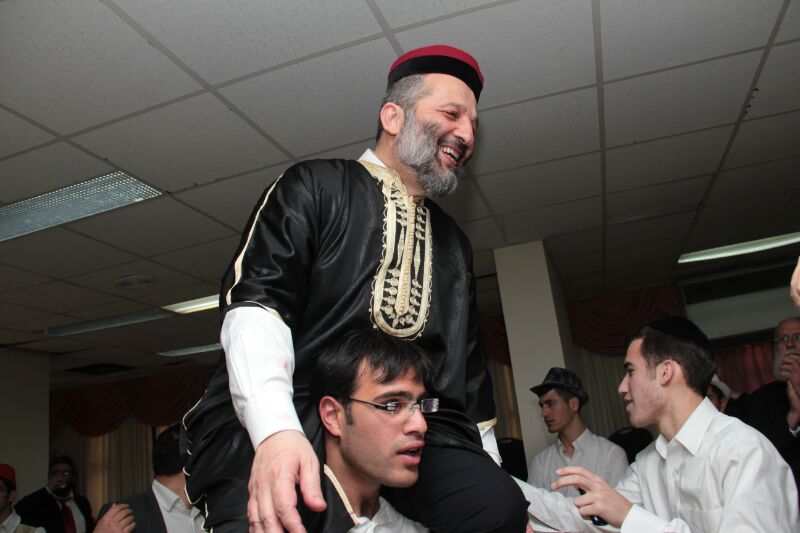 תמונות:  יו"ר ש"ס אריה דרעי חוגג את פורים