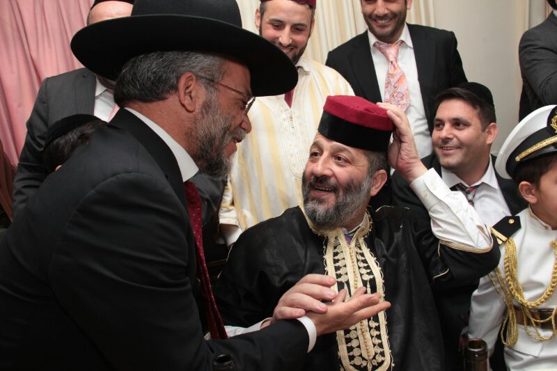 תמונות:  יו"ר ש"ס אריה דרעי חוגג את פורים