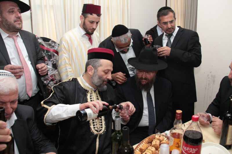 תמונות:  יו"ר ש"ס אריה דרעי חוגג את פורים