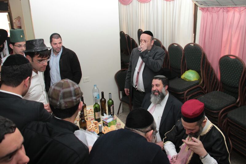 תמונות:  יו"ר ש"ס אריה דרעי חוגג את פורים