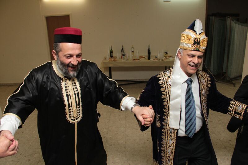 תמונות:  יו"ר ש"ס אריה דרעי חוגג את פורים