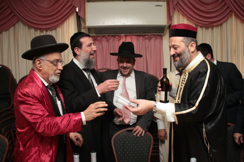 תמונות:  יו"ר ש"ס אריה דרעי חוגג את פורים