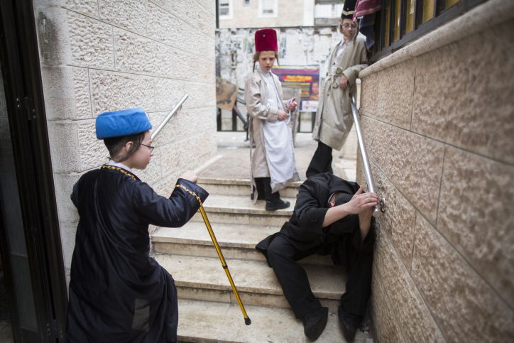 גלריה: שיכורים ברחובות ירושלים