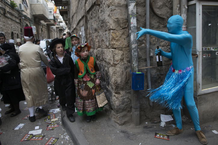גלריה: שיכורים ברחובות ירושלים