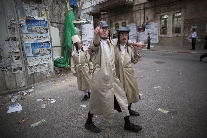 גלריה: שיכורים ברחובות ירושלים