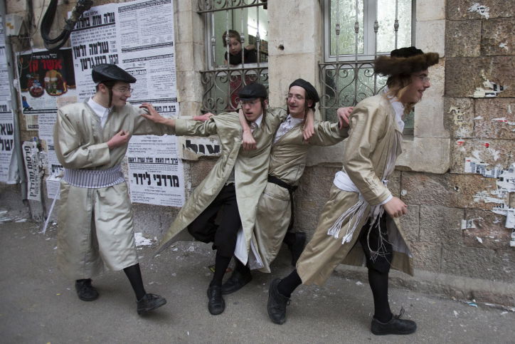 גלריה: שיכורים ברחובות ירושלים