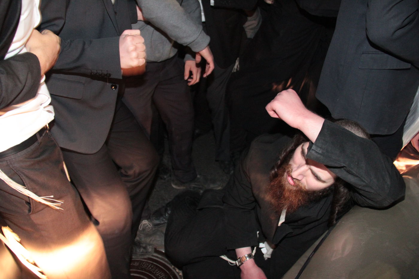 בסיום ההפגנה בי-ם: עימות אלים בין המפגינים החרדים