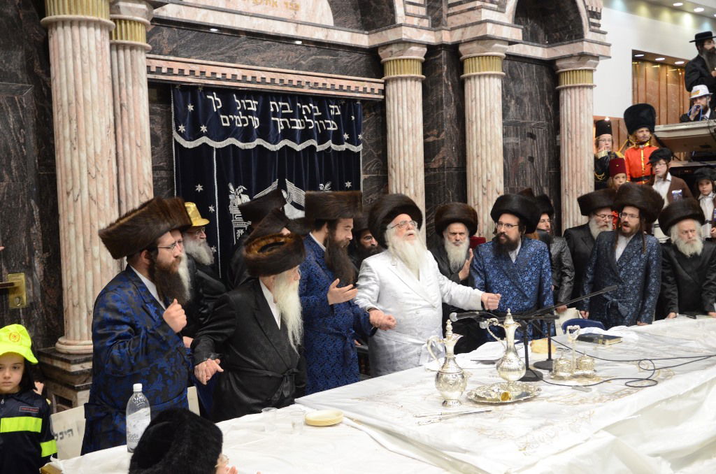 פורים בחצר הקודש צאנז • גלריה