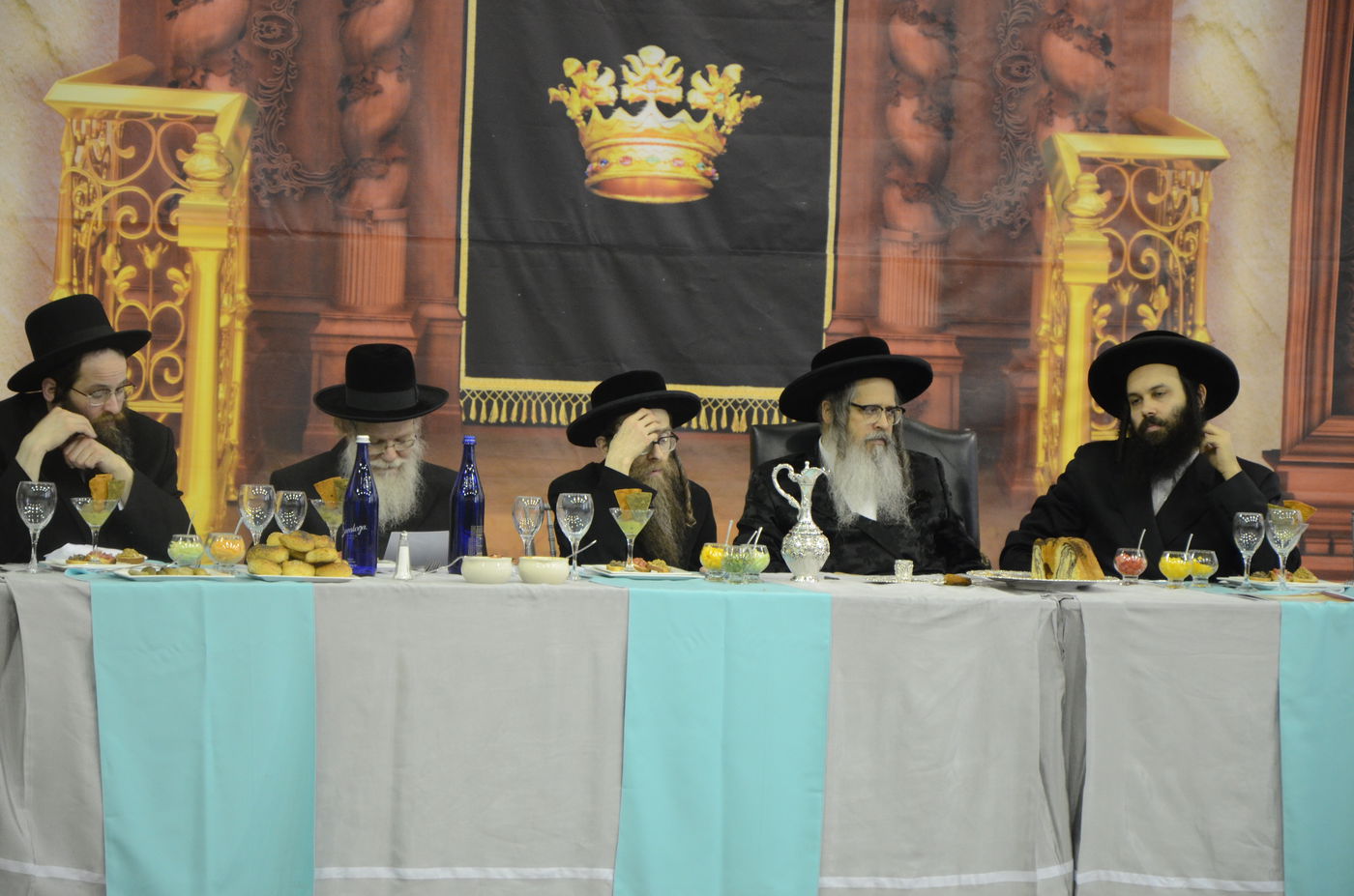 הנפטר ז"ל בדינר יוקרתי לטובת מוסדות סאטמאר בורו פארק לפני כחצי שנה