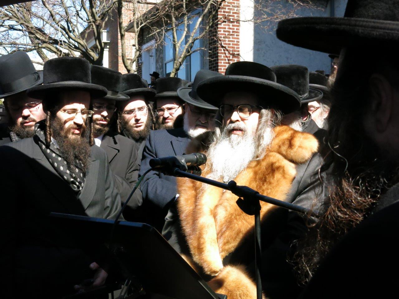 האדמו"ר מסאטמאר מספיד