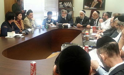 איחוד בכנסת נגד האנטישמיות באוקראינה: "די לשתיקה"