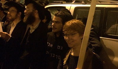 הפתעה בבני ברק: מפגינים חילונים נגד גיוס חרדים בכפייה