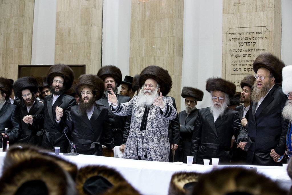 פורים בחצרות הקודש בארה"ב • תיעוד ענק