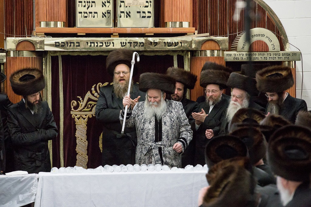 פורים בחצרות הקודש בארה"ב • תיעוד ענק