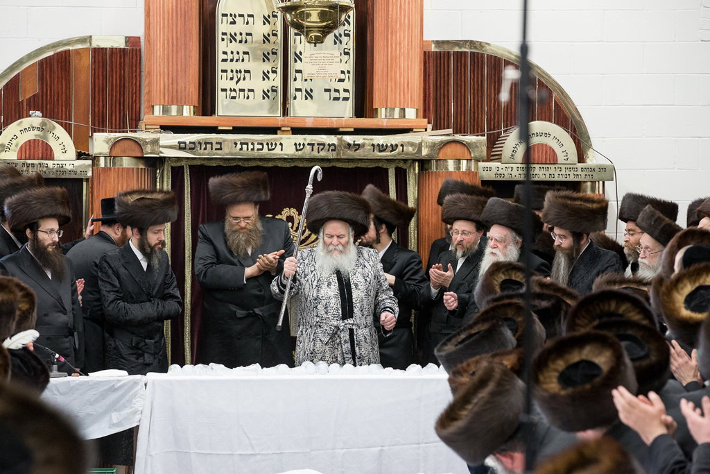 פורים בחצרות הקודש בארה"ב • תיעוד ענק