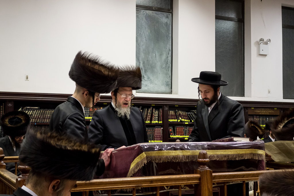 פורים בחצרות הקודש בארה"ב • תיעוד ענק