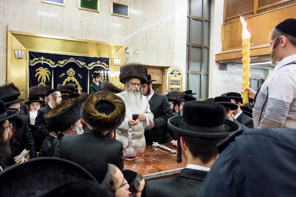 פורים בחצרות הקודש בארה"ב • תיעוד ענק