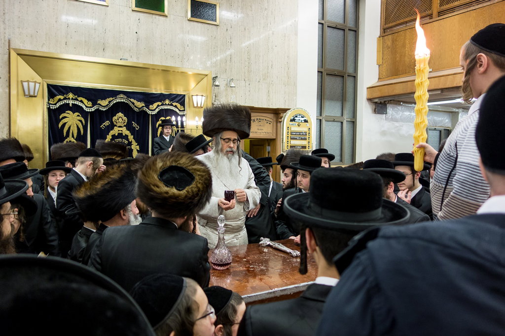 פורים בחצרות הקודש בארה"ב • תיעוד ענק