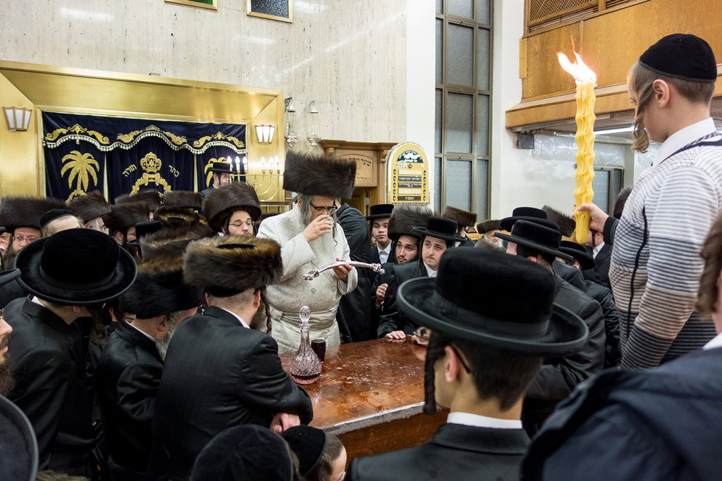 פורים בחצרות הקודש בארה"ב • תיעוד ענק
