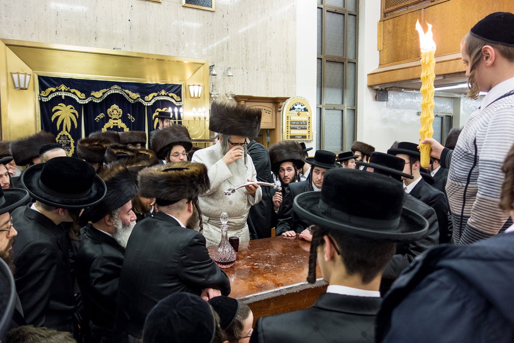 פורים בחצרות הקודש בארה"ב • תיעוד ענק