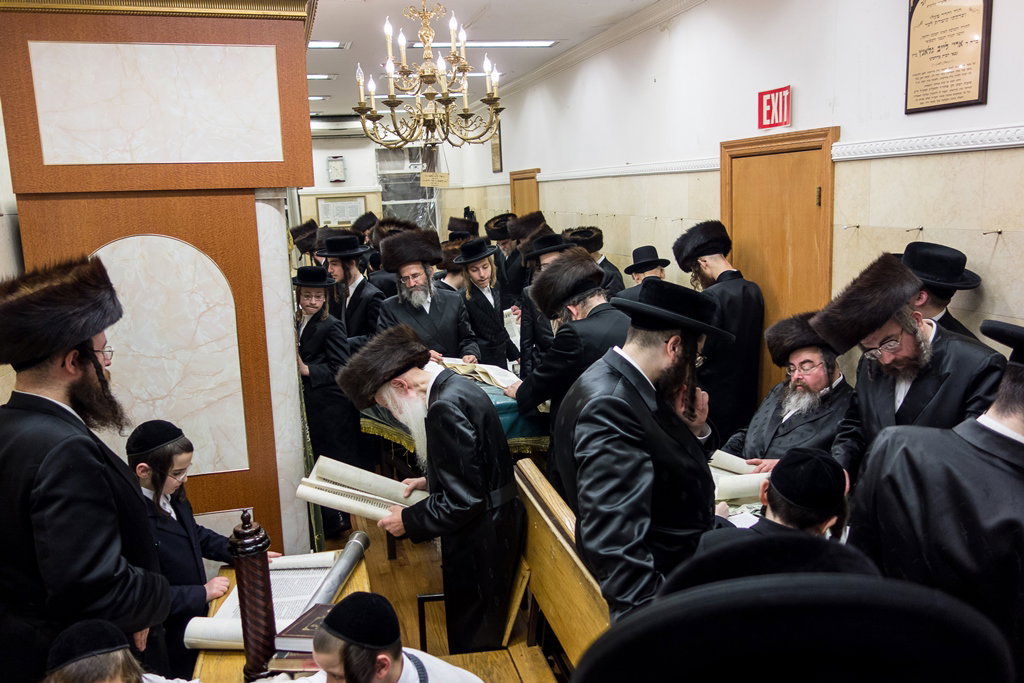 פורים בחצרות הקודש בארה"ב • תיעוד ענק