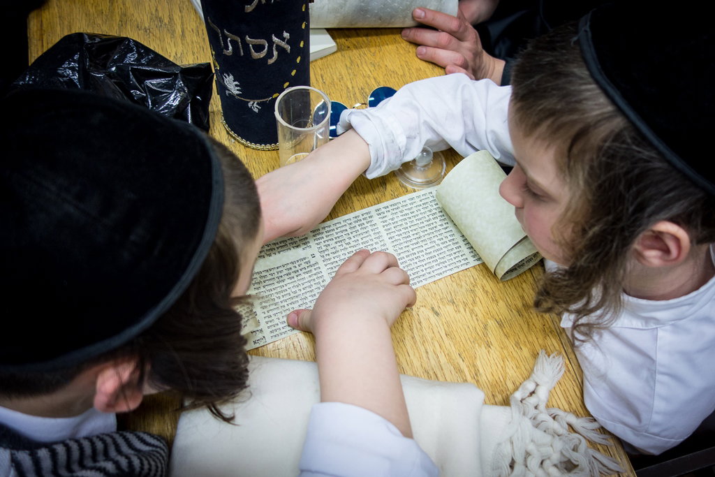 פורים בחצרות הקודש בארה"ב • תיעוד ענק