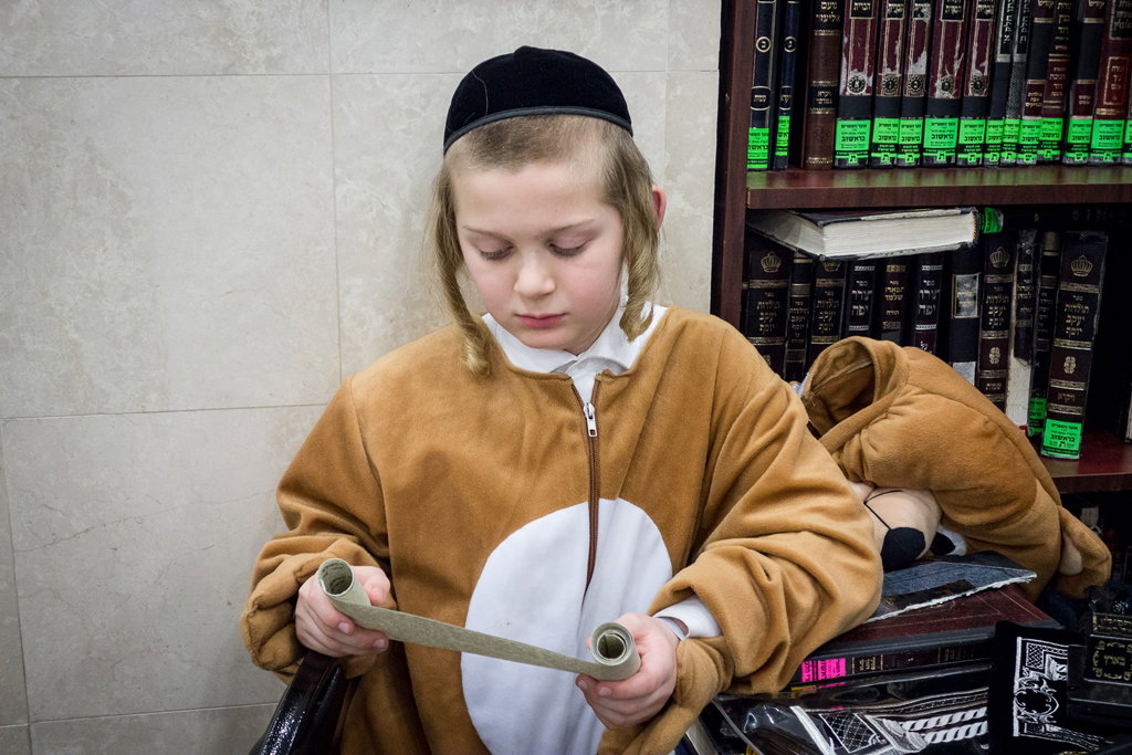 פורים בחצרות הקודש בארה"ב • תיעוד ענק