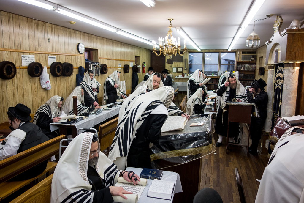 פורים בחצרות הקודש בארה"ב • תיעוד ענק