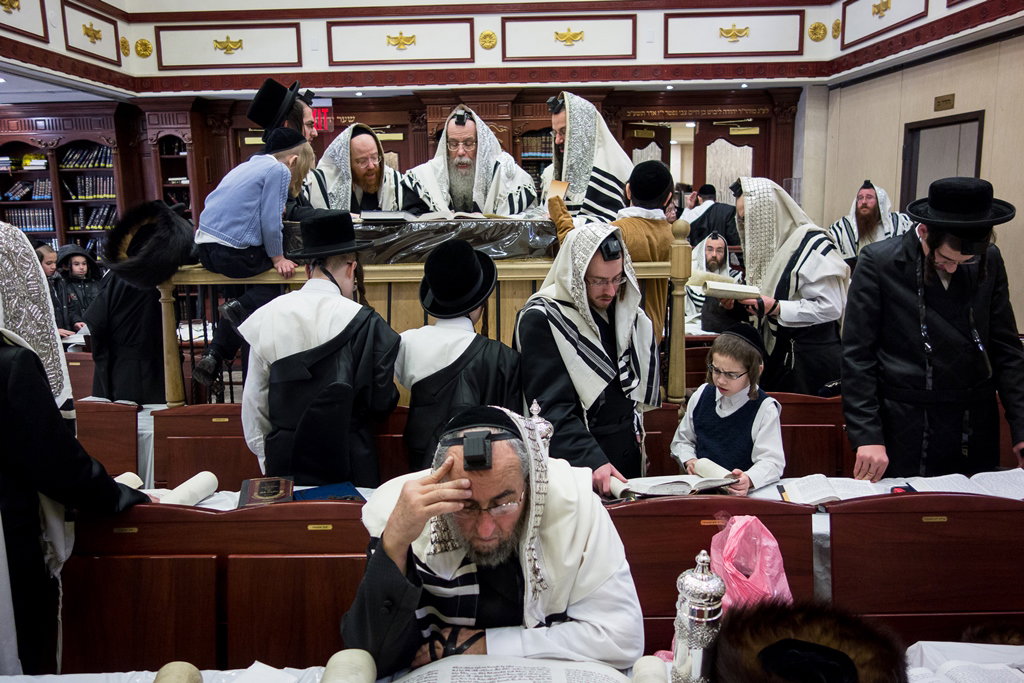 פורים בחצרות הקודש בארה"ב • תיעוד ענק