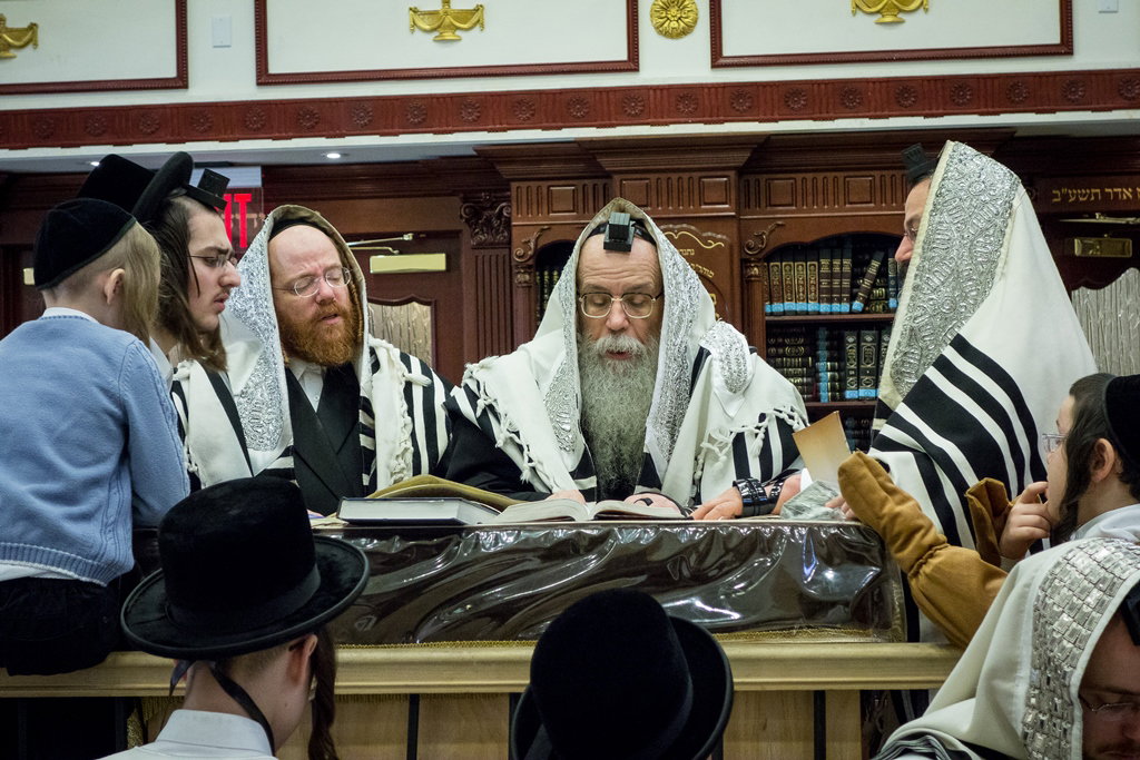 פורים בחצרות הקודש בארה"ב • תיעוד ענק