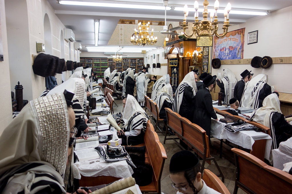 פורים בחצרות הקודש בארה"ב • תיעוד ענק