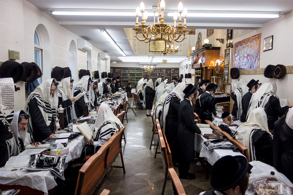 פורים בחצרות הקודש בארה"ב • תיעוד ענק