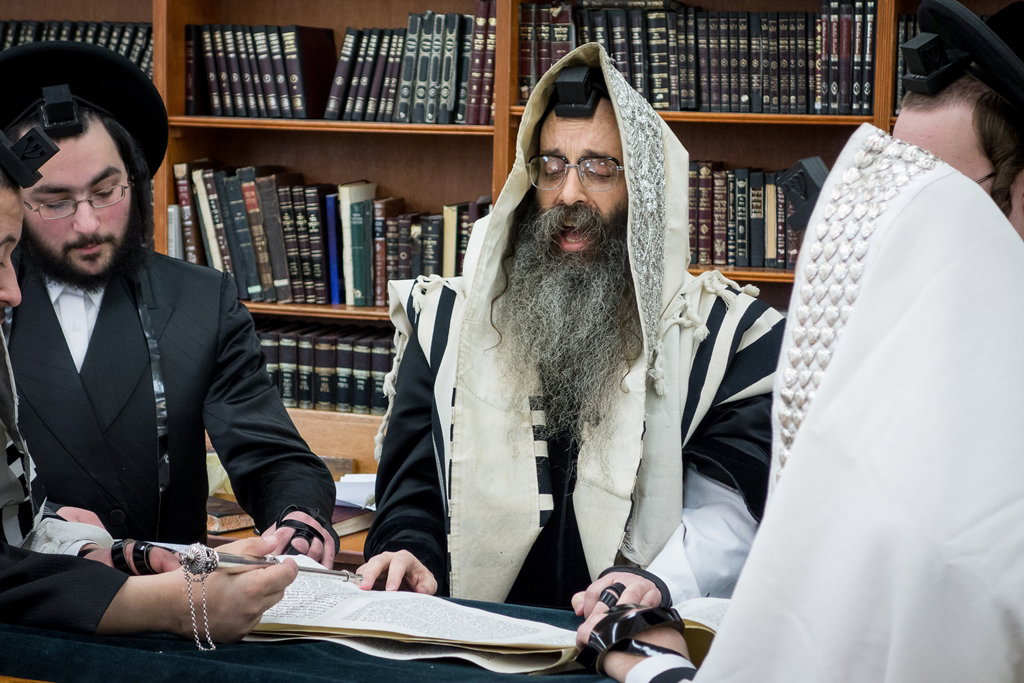 פורים בחצרות הקודש בארה"ב • תיעוד ענק