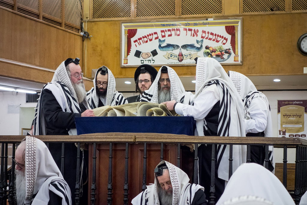 פורים בחצרות הקודש בארה"ב • תיעוד ענק